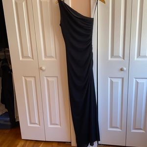 Laundry dress one shoulder